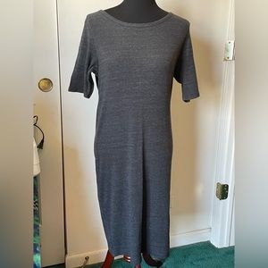 LuLaRoe Julia - Dark Grey - Large - Never worn
